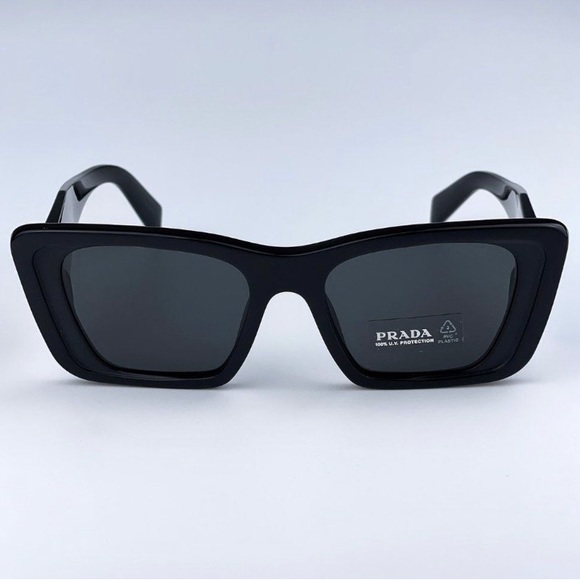 New - Prada PRO8YS 1AB5SO PR O8Y
Black Dark Gray Cat Eye
Unisex Sunglasses - Picture 4 of 12
